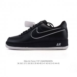 Nike Air Force 1 '07 Low Air Force One white shoes with air cushion, low-top ve