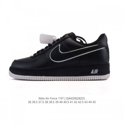 Nike Air Force 1 '07 Low Air Force One white shoes with air cushion, low-top ve