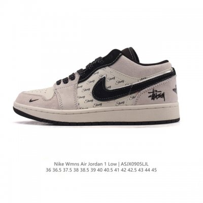 Special Offer: Nike Air Jordan 1 Low Aj1, a retro, casual basketball shoe. This