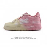Company-level Af1 Nike Air Force 1 '07 Low Air Force One white shoes deconstruc