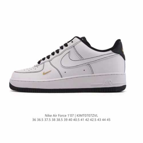 Genuine Nike Air Force 1 '07 Low Air Force One white shoes with air cushion, lo