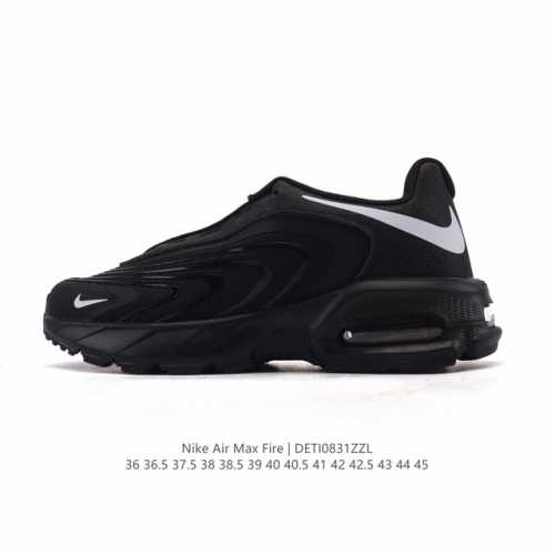 Nike's new 2025 Air Max Fire casual shoes, versatile, thick-soled, elevated dad