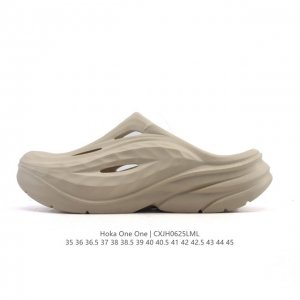 New Hoka One One summer beach slippers, hole shoes, closed toe sandals, home le