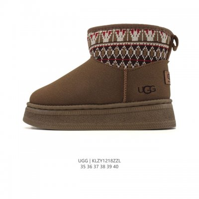 Company-grade Ugg snow boots, mid-top, fashionable, comfortable women's shoes,