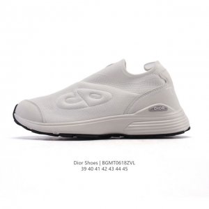 Dior men's shoes D-Connect neoprene sneakers thick sole heightening dad shoes fo