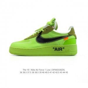 Nike Off-White X Air Force 1 Ow Air Ao4606 36 36.5 37.5 38 38.5 39 40 40.5 41 4