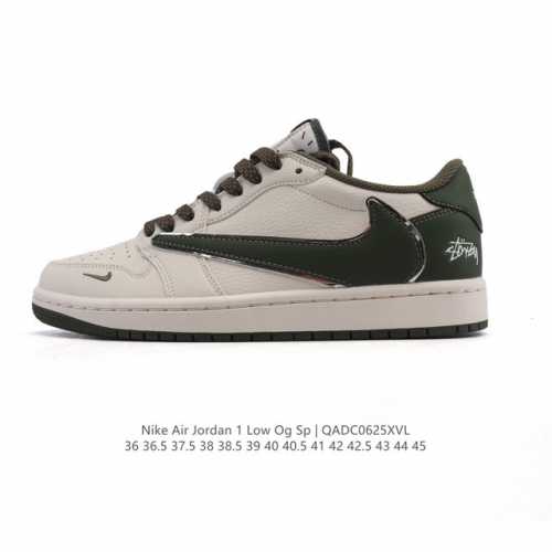Company-level genuine Nike Air Jordan 1 Low Og Sp Military Blue Aj1 Joe 1 rever