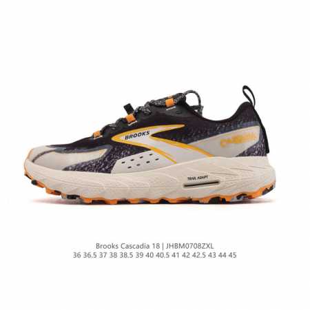 New company-level Brooks Brooks Cascadia 18 mountain rock men's cushioning women - Click Image to Close