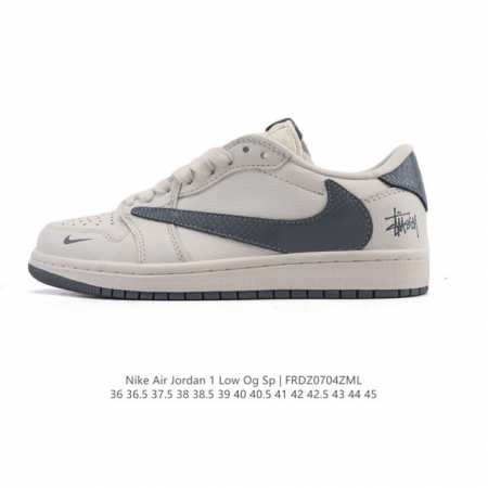 Company-level genuine Nike Air Jordan 1 Low Og Sp Military Blue Aj1 Joe 1 rever - Click Image to Close