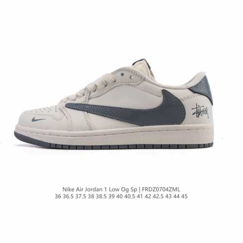 Company-level genuine Nike Air Jordan 1 Low Og Sp Military Blue Aj1 Joe 1 rever