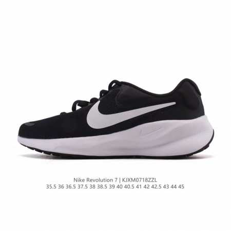 Nike Revolution 7 Wide Road Running Shoes. These wide-leg, thick-soled, elevated - Click Image to Close