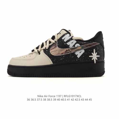 Company-grade Nike Air Force 1 '07 Low 2025 new white sneakers. Made with origin