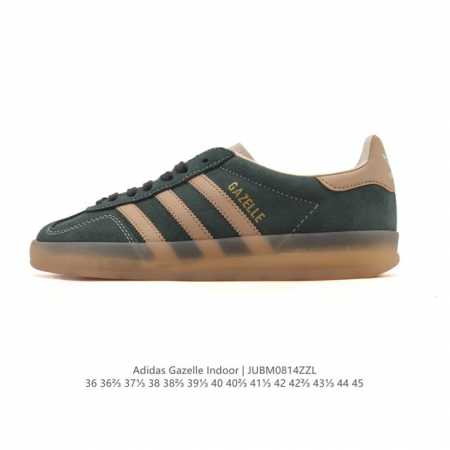 The adidas Originals Gazelle Indoor Retro Trefoil Non-slip Transparent Rubber Sn - Click Image to Close