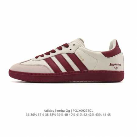 Adidas Originals Samba Og Shoes Classic sneakers, white sneakers, T-toe shoes fo - Click Image to Close