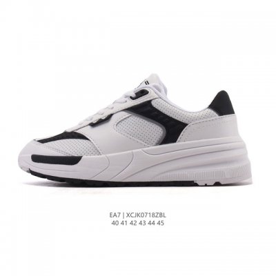 New Armani Ea7 Men's Eagle Logo Trendy Low-Top Casual Shoes (X8X241 Xk435) Breat