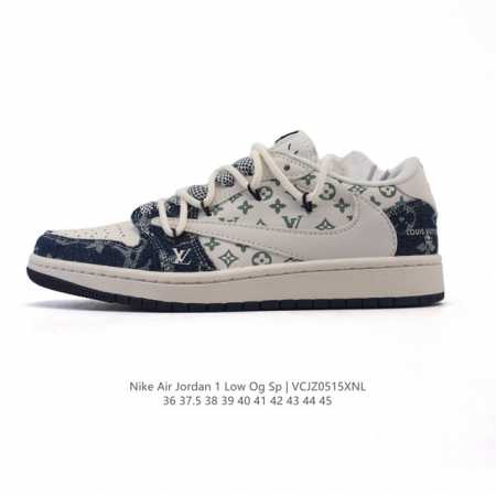 Company-Level Genuine Nike Air Jordan 1 Low Og Sp Military Blue Aj1 Joe 1 Invert - Click Image to Close