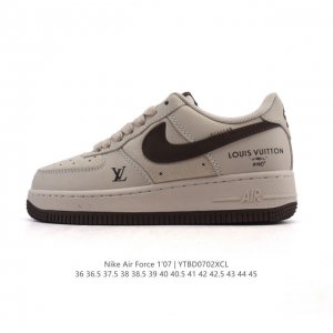 Company-level Af1 Nike Air Force 1 '07 Low Air Force One white shoes with thick