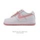 Nike Air Force 1 '07 Low, a versatile, platform, low-top white sneaker with cus