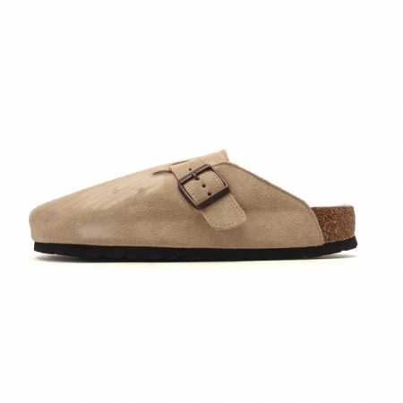 Company-grade Birkenstock Boston Suede Shearling Boston series casual sandals fr - Click Image to Close