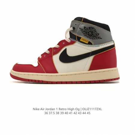 Nike Air Jordan 1 Retro High Og (Unisex), a retro basketball shoe inspired by a - Click Image to Close