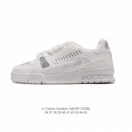 Louis Vuitton Lv 3D logo lv louis Vuitton Trainer Sneaker Low 36-45 Mlfr1123Zbl - Click Image to Close