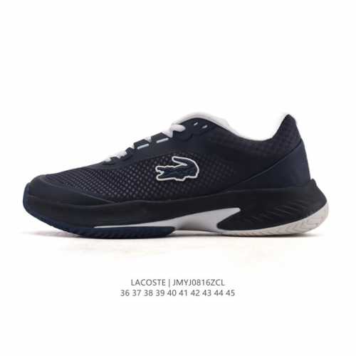 Corporate-grade Lacoste fashionable outdoor casual series sneakers, thick-soled
