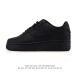 Fully split leather Nike Air Force 1 '07 Low, cushioned white sneakers. 2025 ne