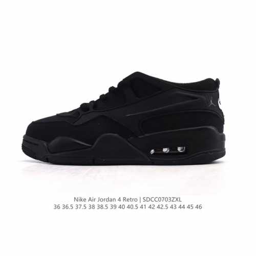 Nike Air Jordan 4 Retro Og Michael Jordan Aj4 generation Joe 4 low-top retro ca