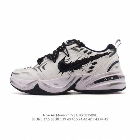 Corporate Nike Air Monarch IV men's and women's training shoes, thick-soled dad - Click Image to Close