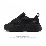 Fila Women's Shoes 2025 Official New Breathable Cat Paw Shoes Thick Sole Height