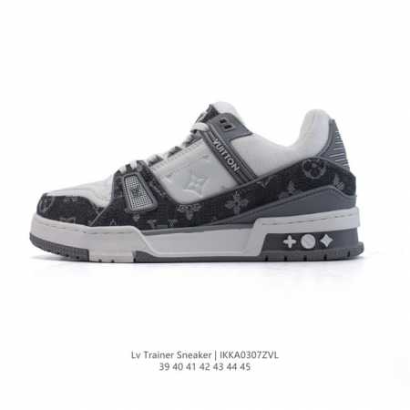 180 Louis Vuitton Lv Logo 3D Logo Lv Louis Vuitton Trainer Sneaker Low 39-45 Ikk - Click Image to Close