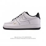 Genuine Nike Air Force 1 '07 Low Air Force One white shoes with air cushion, lo