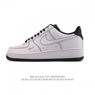 Genuine Nike Air Force 1 '07 Low Air Force One white shoes with air cushion, lo