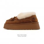 Ugg Snow Boots with Large Fur Collar! A Must-Have for Autumn and Winter | Exclus