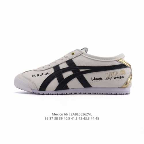Asics women's shoes, genuine half-size, with arch insoles, Japanese classic bran