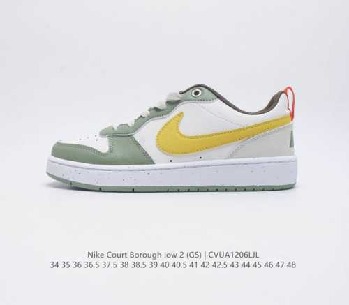 Nike Court Borough Low 2 Gs ddd Bq5448-110 Ddd 34 35 36 36.5 37.5 38 38.5 39 40