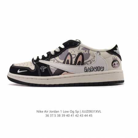 Corporate Nike Air Jordan 1 Low Og Sp Military Blue Aj1 Air Jordan 1 Inverted S - Click Image to Close