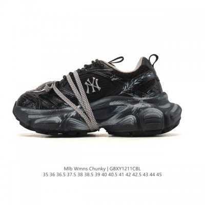 Company-grade MLB Bigball Chunky New York Yankees platform sneakers, unisex ret