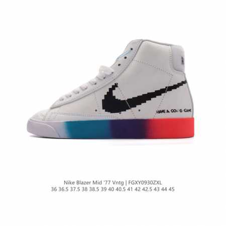Nike Blazer Mid '77 Vntg Swoosh Nike Blazer Mid '77 Vntg Dq5080-001 36 36.5 37. - Click Image to Close