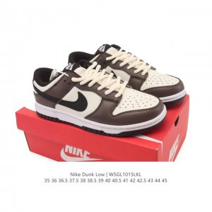 Authentic Nike SB Dunk Low Pro Unisex Retro Sneakers. Features a soft leather up
