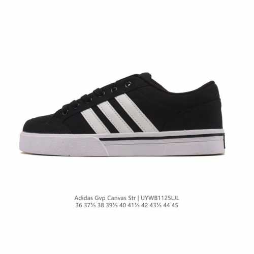 Adidas Gvp Canvas Str Men's and Women's Tennis Culture Shoes Campus Shoes Low-to