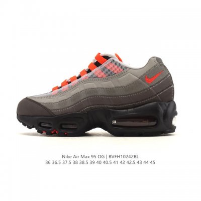 Company Grade Nike Air Max 95 Trendy and Versatile Air-Cushioned Running Shoes,