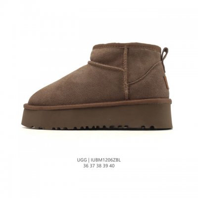 Factory-grade Ugg women's snow boots, made in Guangdong. Features a TPU molded