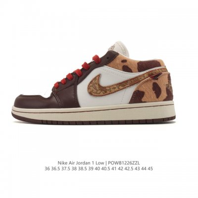 Nike Air Jordan 1 Low AJ1, a low-top retro-style casual basketball shoe. Inspir