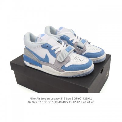Company-grade Nike Air Jordan Legacy 312 Low-top Sneakers. The Air Jordan 312 is