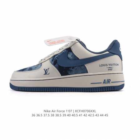 Company-level Af1 Nike Air Force 1 '07 Low Air Force One white shoes with thick - Click Image to Close