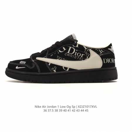 Company-grade Nike Air Jordan 1 Low Og Sp Military Blue AJ1 (Reverse Swoosh) 202 - Click Image to Close