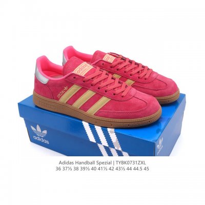 Corporate-grade Adidas Handball Spezial low-top Trefoil collegiate-style retro