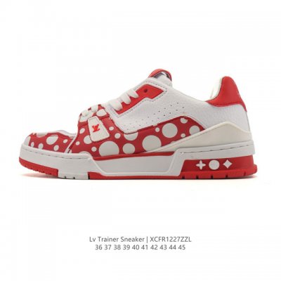 Louis Vuitton Trainer Sneaker Low, a stylish and trendy platform sneaker for me