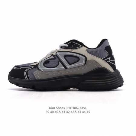 Corporate Dior Men's Shoes D-Connect Neoprene Sneakers Thick-soled Heightening - Click Image to Close